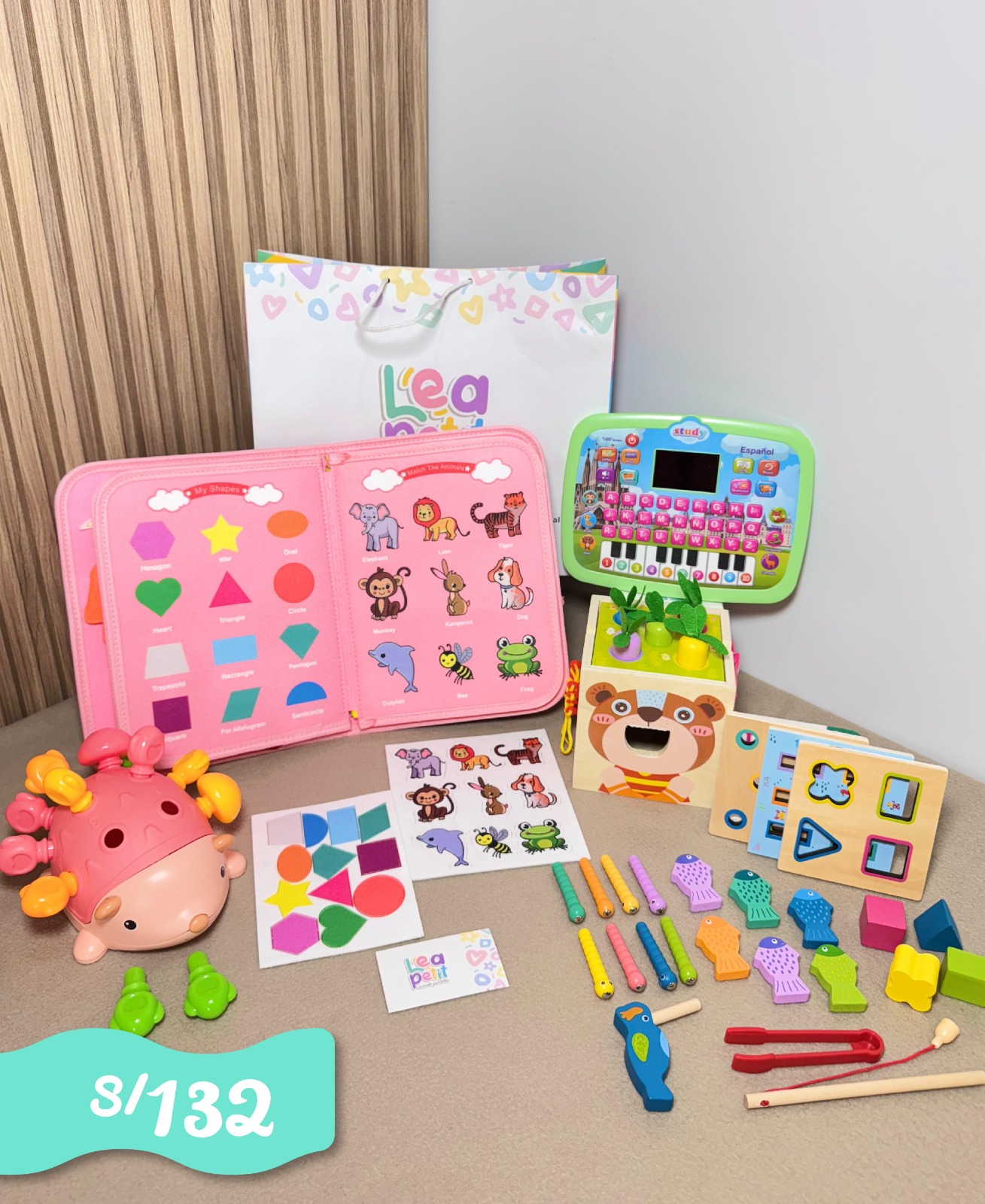 KIT DE ESTIMULACIÓN MALETA 18 MESES A +