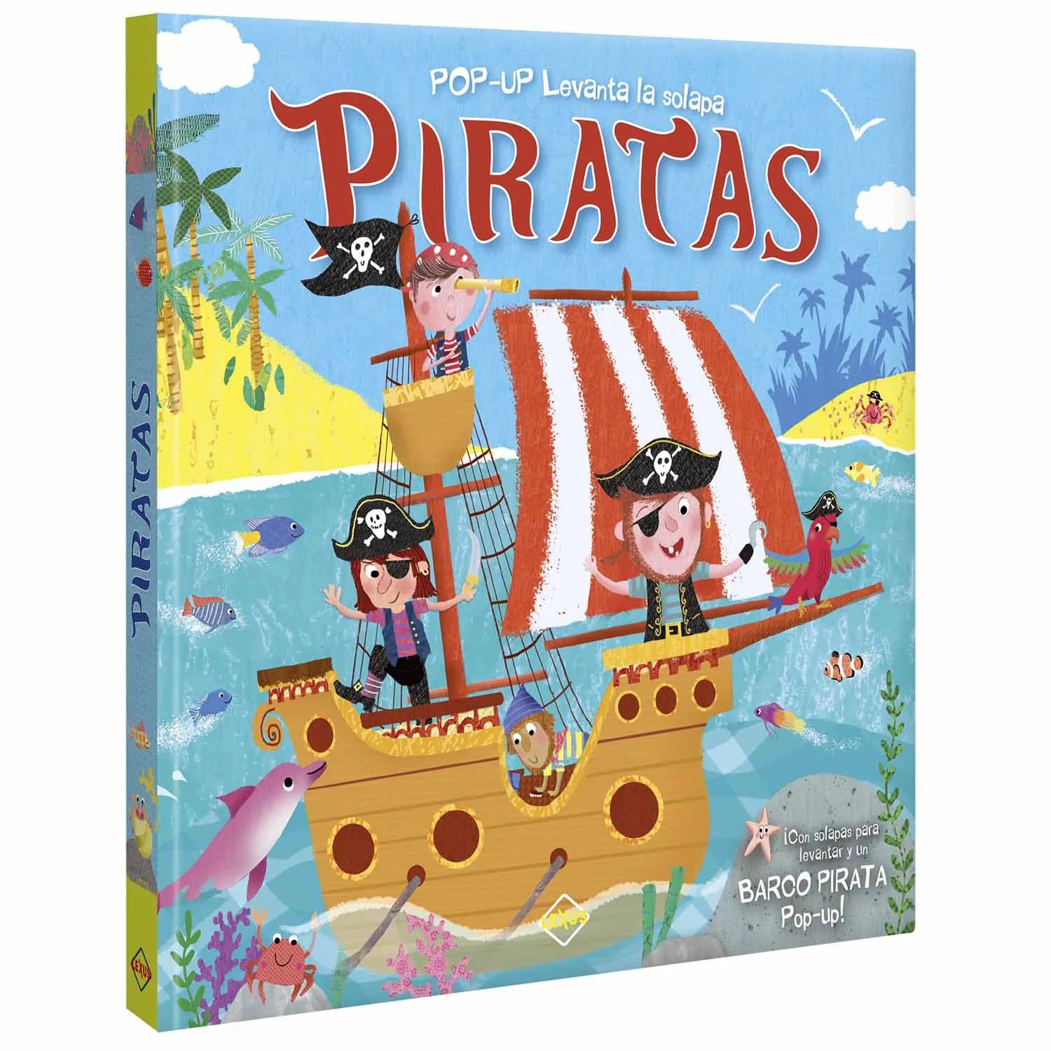 LIBRO PIRATAS POP UP