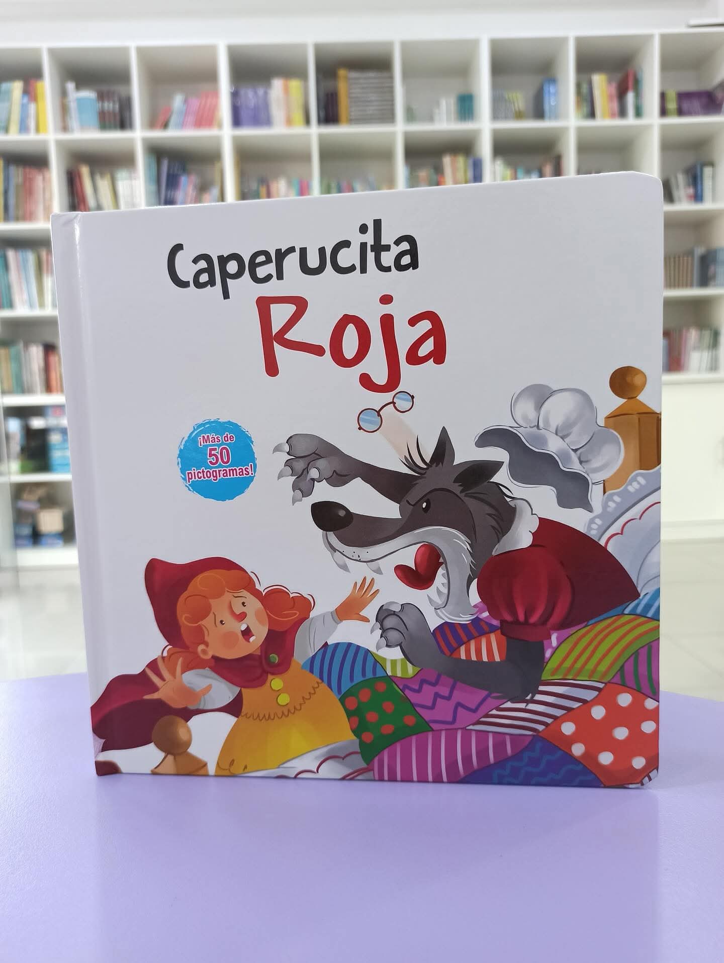 LIBRO PICTOGRAMA  CAPERUCITA ROJA