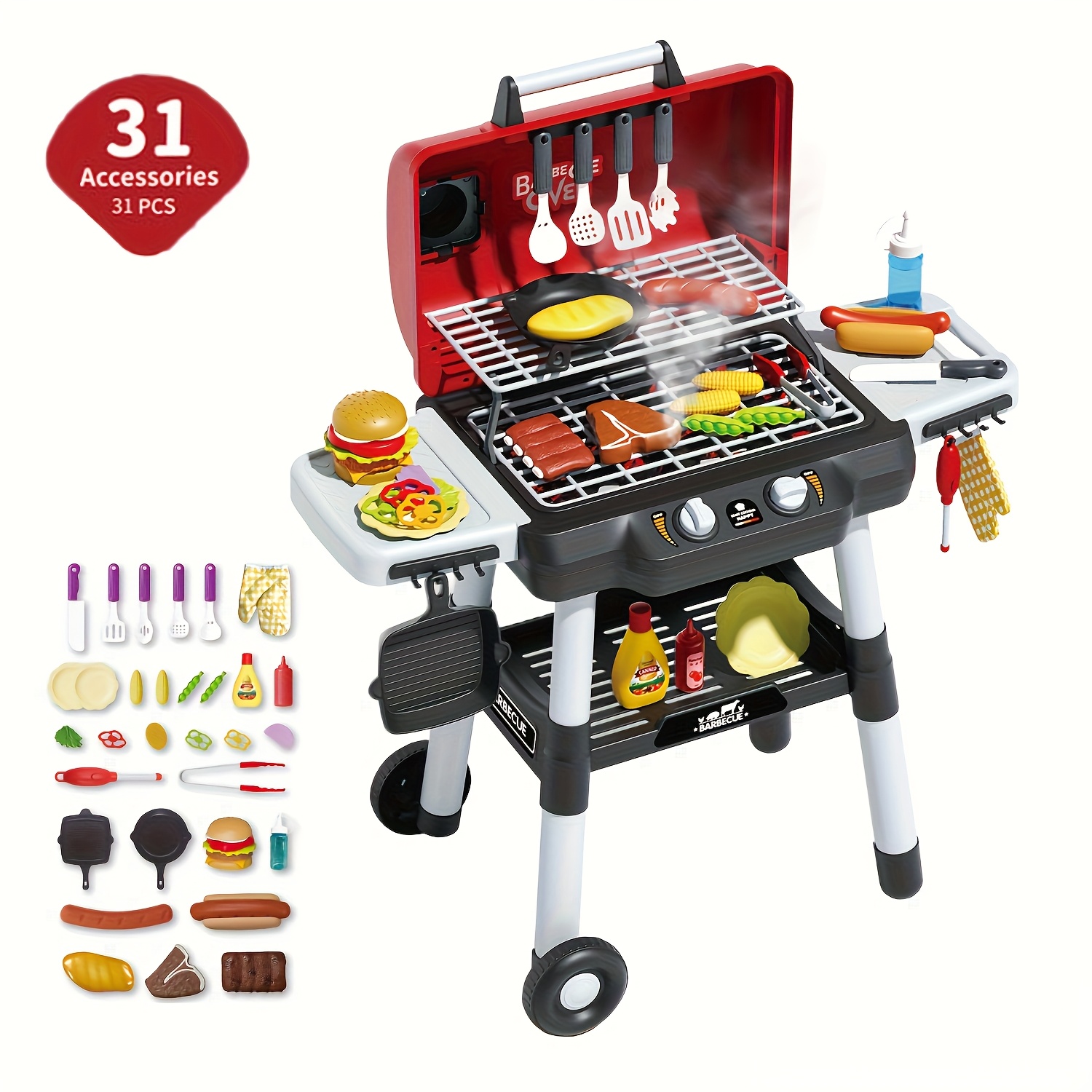 PARRILLA GRANDE ROJA