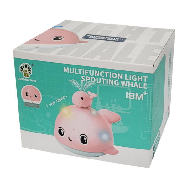 BALLENA PILETA DE AGUA ROSADO