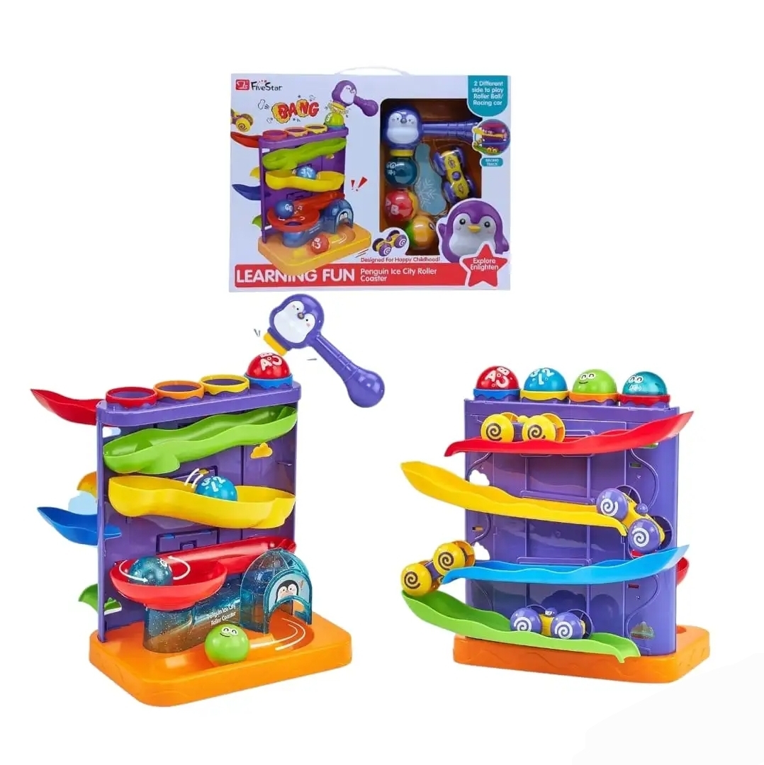 TOBOGAN 2 EN 1 PINGÜINO