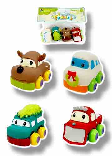 CARROS DE JEBE X4 EN BOLSA