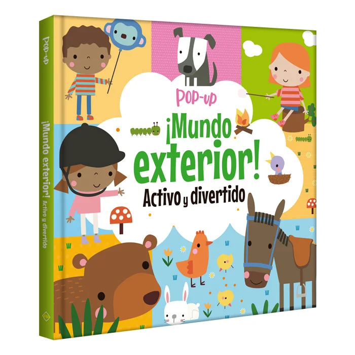 LIBRO POPUP ¡MUNDO EXTERIOR! ACTIVO Y DIVERTIDO