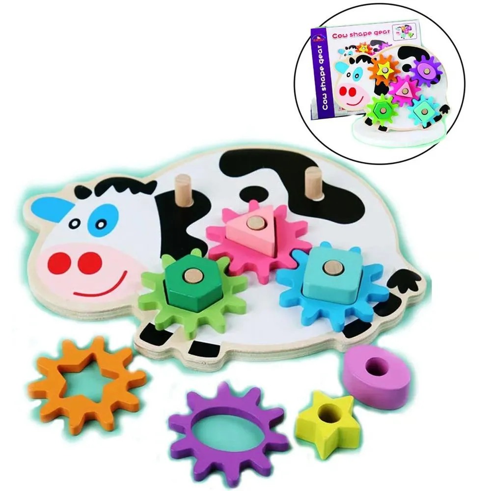 ENGRANAJE DE MADERA VACA