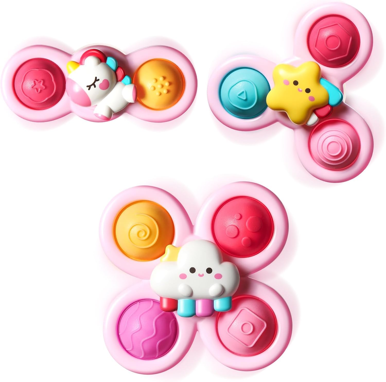 SPINNER ROSADOS NUBE