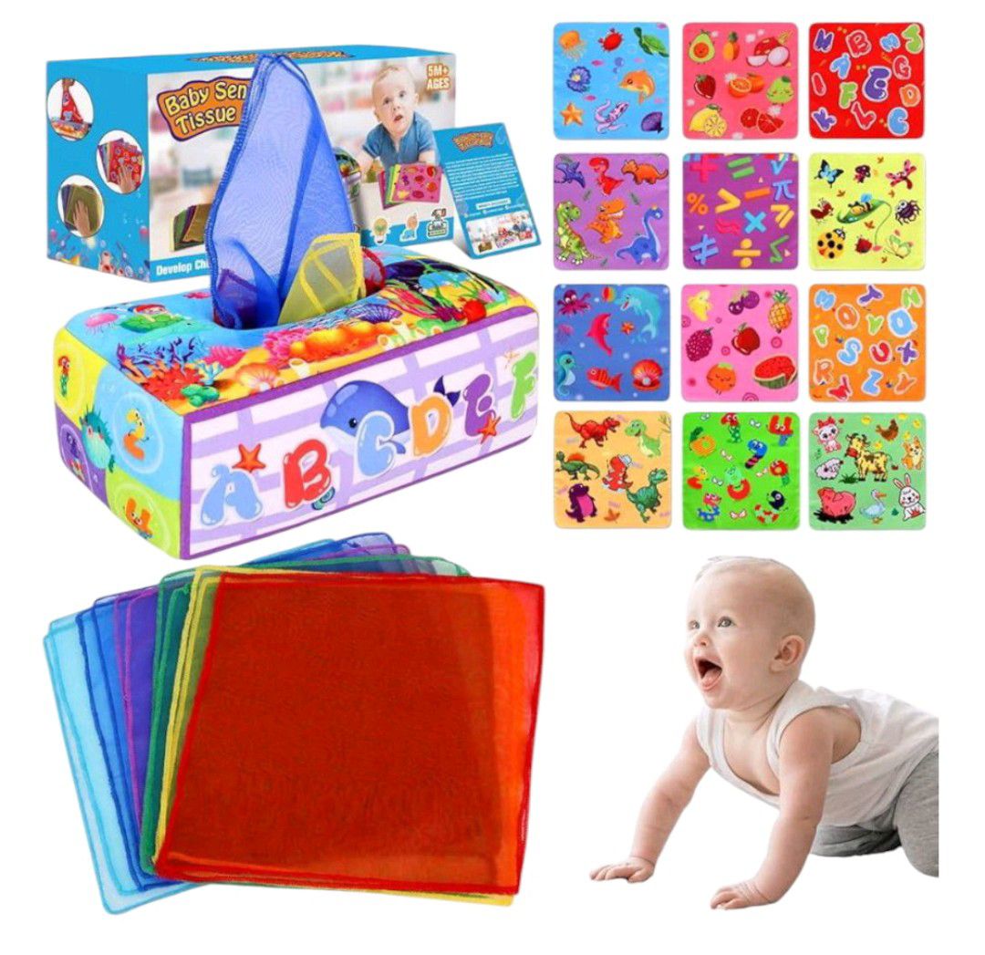 CAJA DE PAÑUELOS DE TEXTURAS