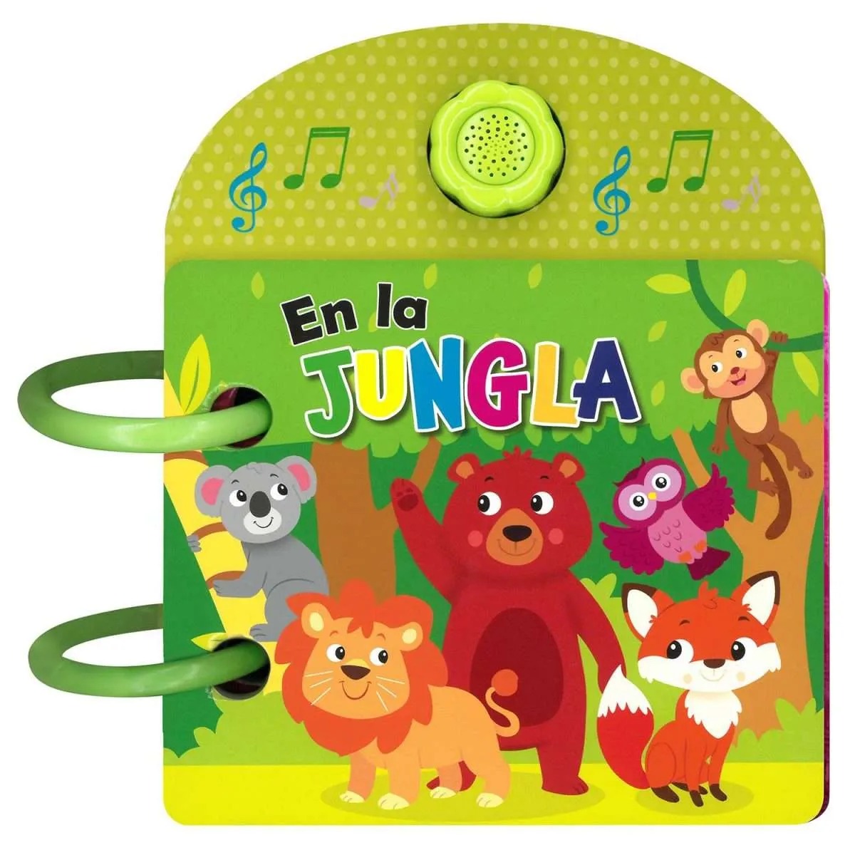 LIBRO CON SONIDO EN LA JUNGLA VERDE