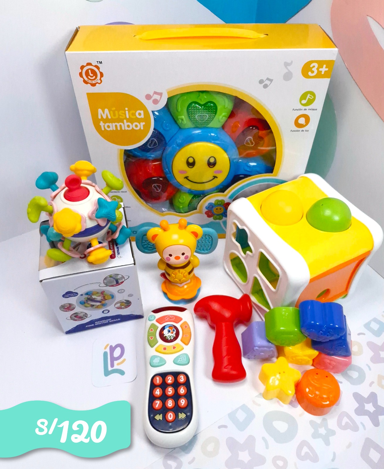 KIT DE ESTIMULACIÓN ABEJA 6 MESES A +
