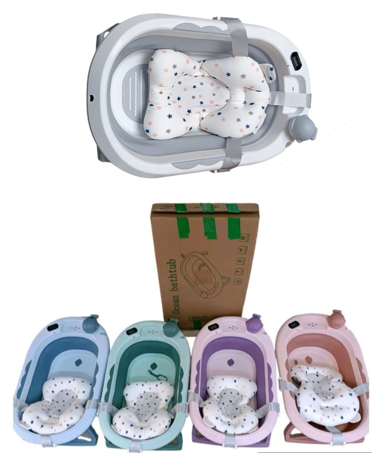 BAÑERAS PLEGABLES VARIADOS