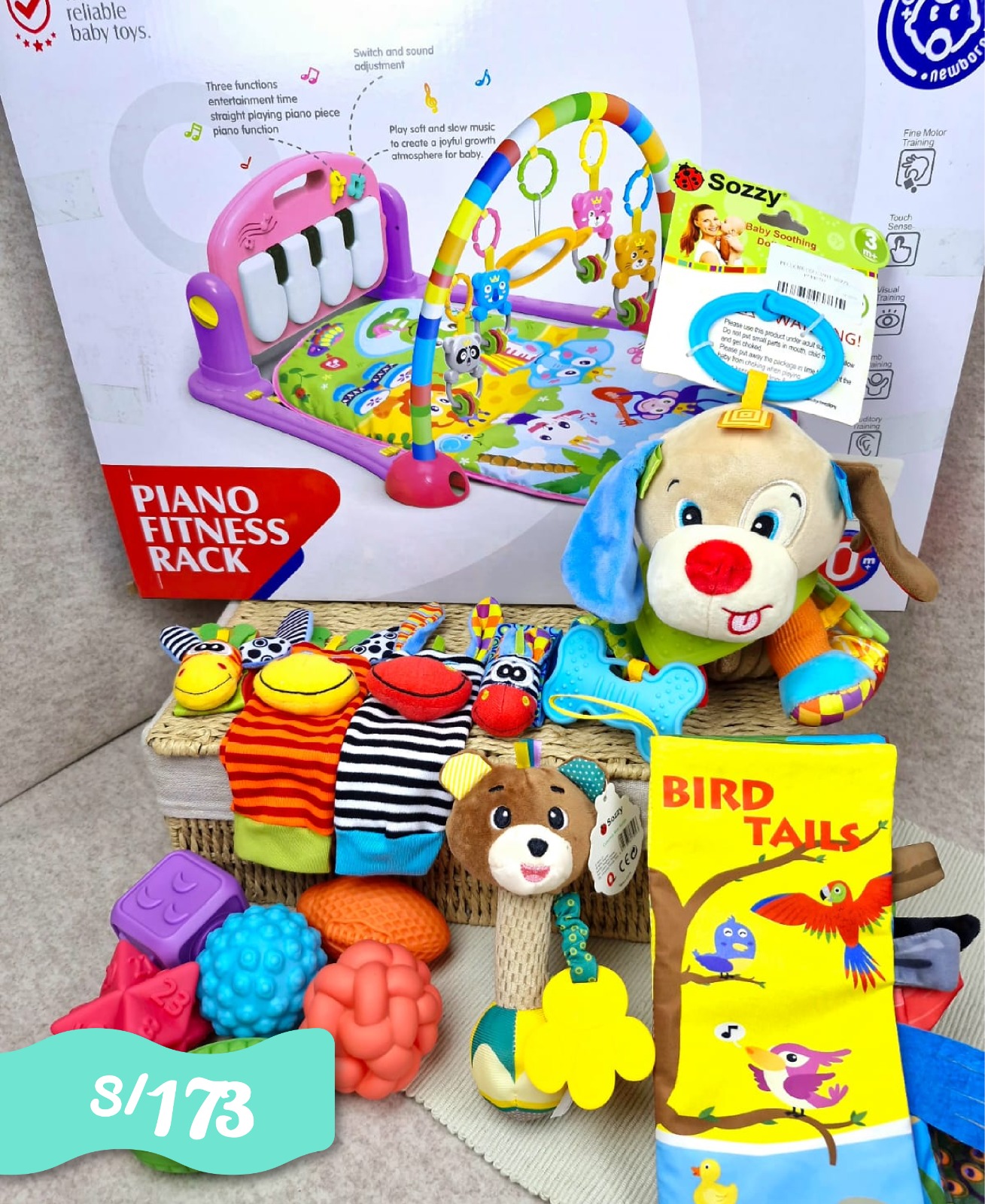 KIT DE ESTIMULACIÓN PERRITO 0 MESES A +