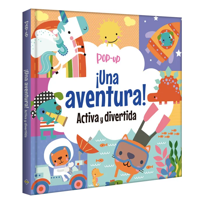LIBRO POPUP ¡UNA AVENTURA! ACTIVA Y DIVERTIDA