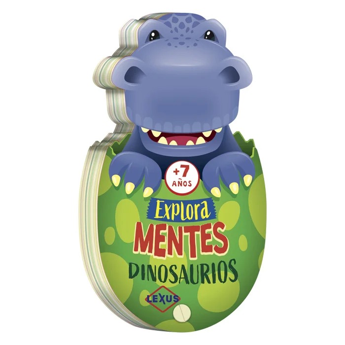 LIBRO EXPLORA MENTES DINOSAURIOS