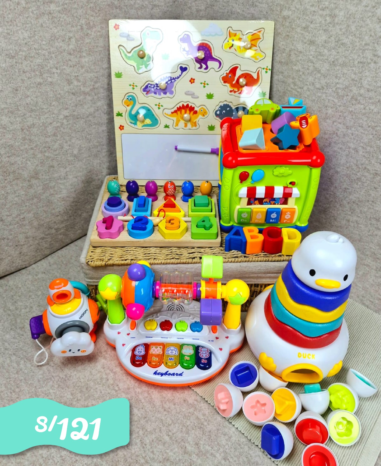 KIT DE ESTIMULACIÓN KINGDOM 12 MESES A +