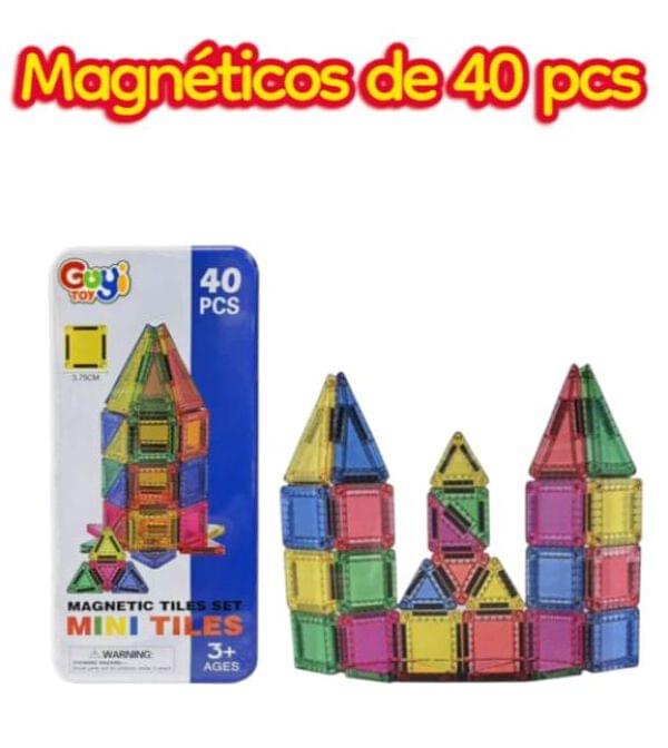 MAGNETICOS EN LATA 40PCS