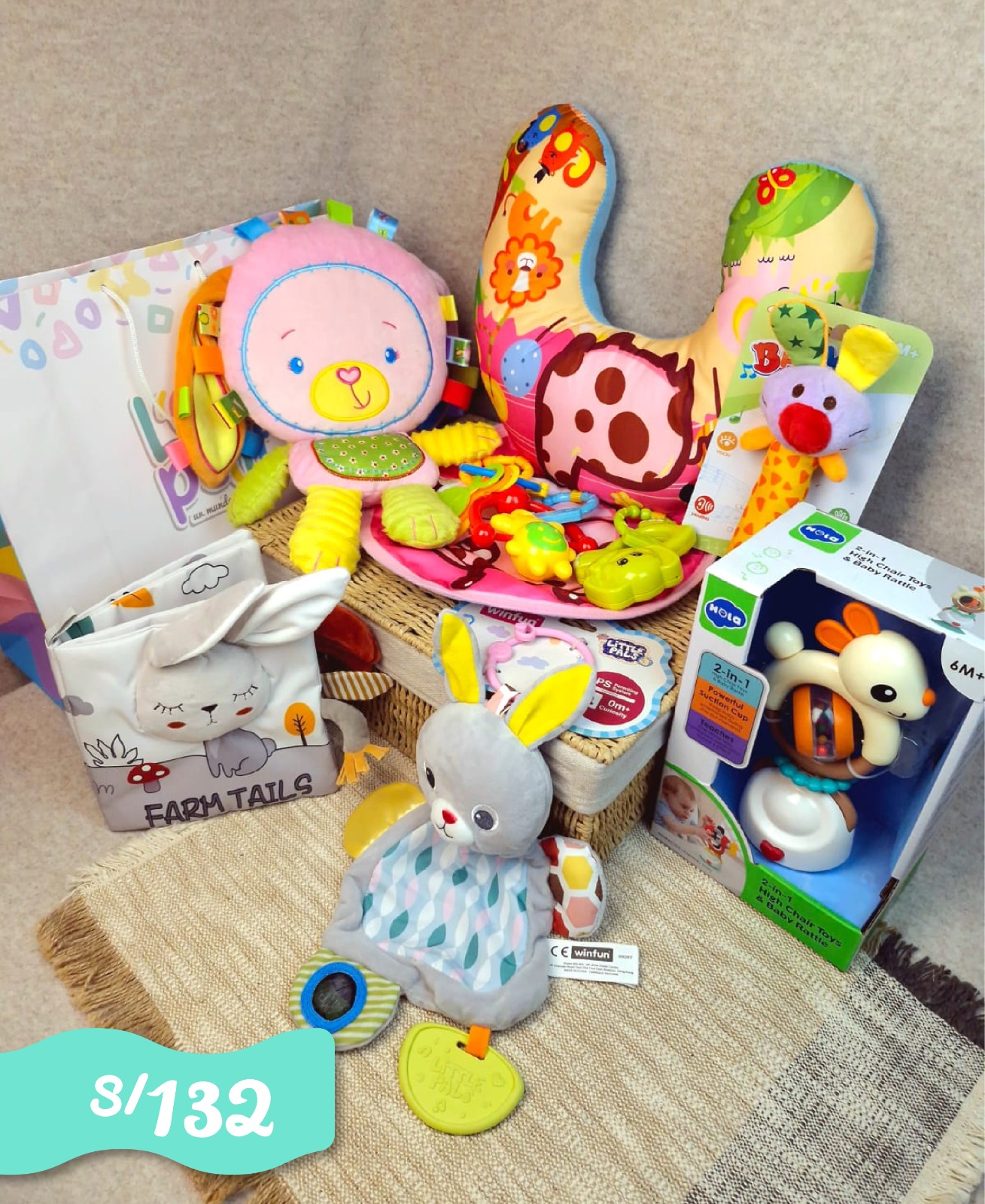 KIT DE ESTIMULACIÓN CONEJO 0 MESES A +