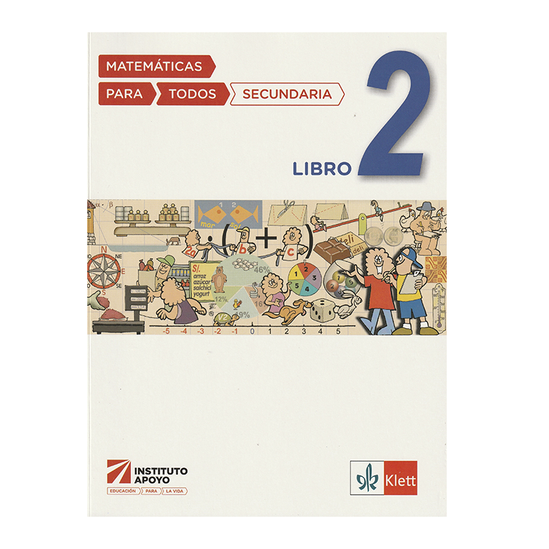 MATEMATICA 2 SECUNDARIA (Libro) - EDITORIAL INSTITUTO APOYO