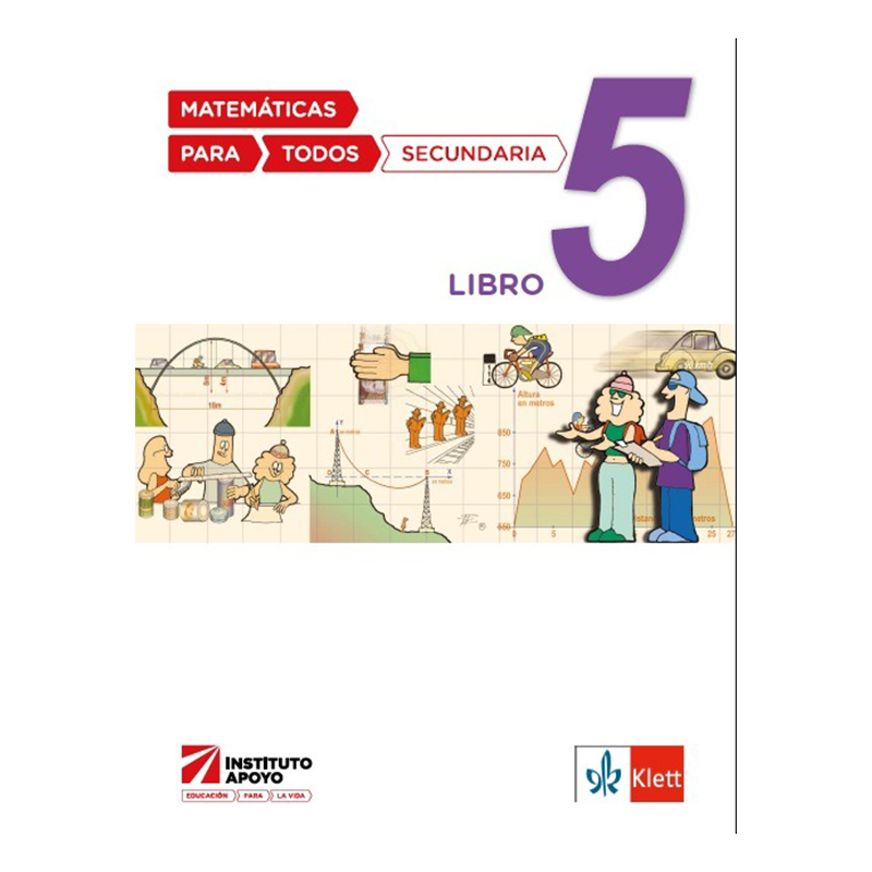 MATEMATICA 5 SECUNDARIA (Libro) - EDITORIAL INSTITUTO APOYO