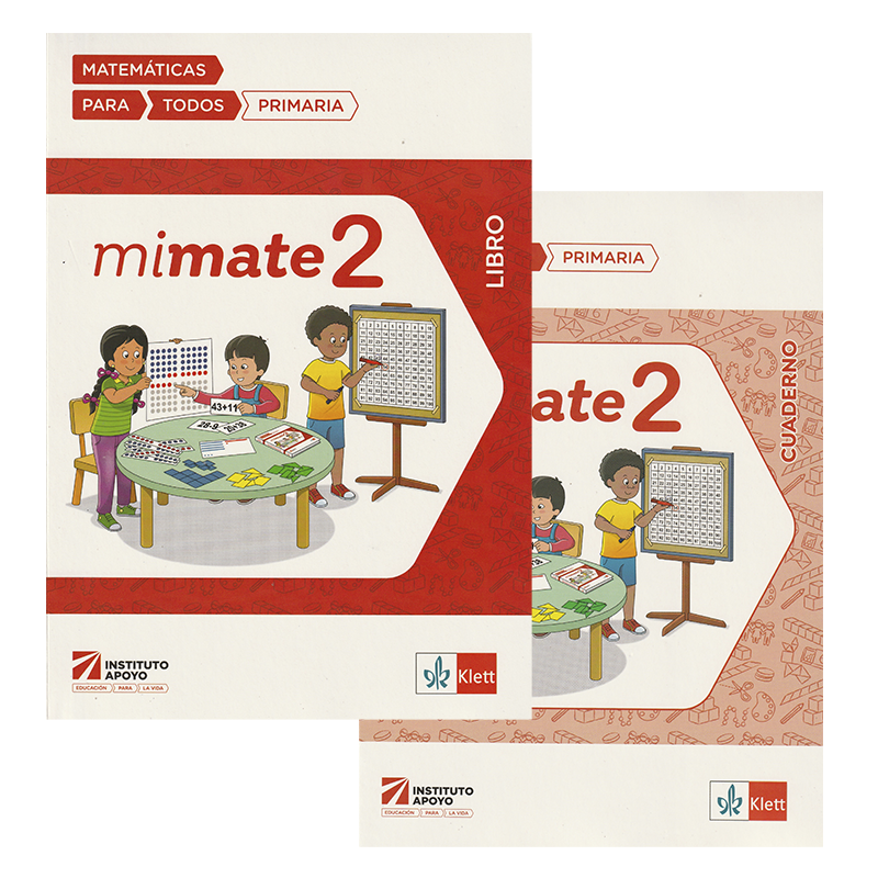 MI MATE 2 PRIMARIA (Libro + Cuaderno) - EDITORIAL INSTITUTO APOYO