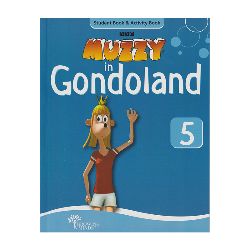 MUZZY IN GONDOLAND 5 BBC (Students Book & Workbook) - EDITORIAL GROWING MINDS