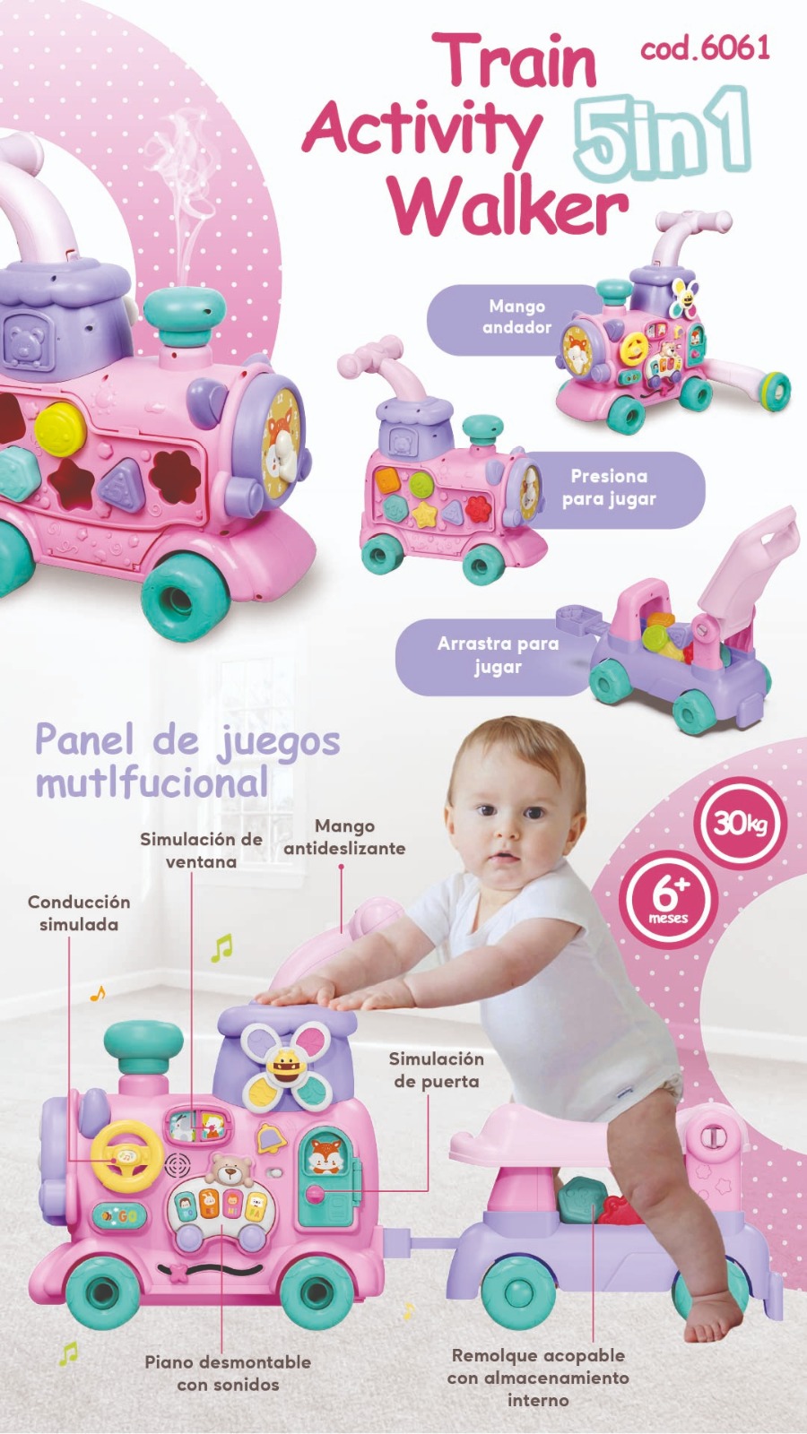JUGUETE CAMINADOR TRENCITO