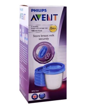 RECOLECTOR DE LECHE 5 PIEZAS AVENT