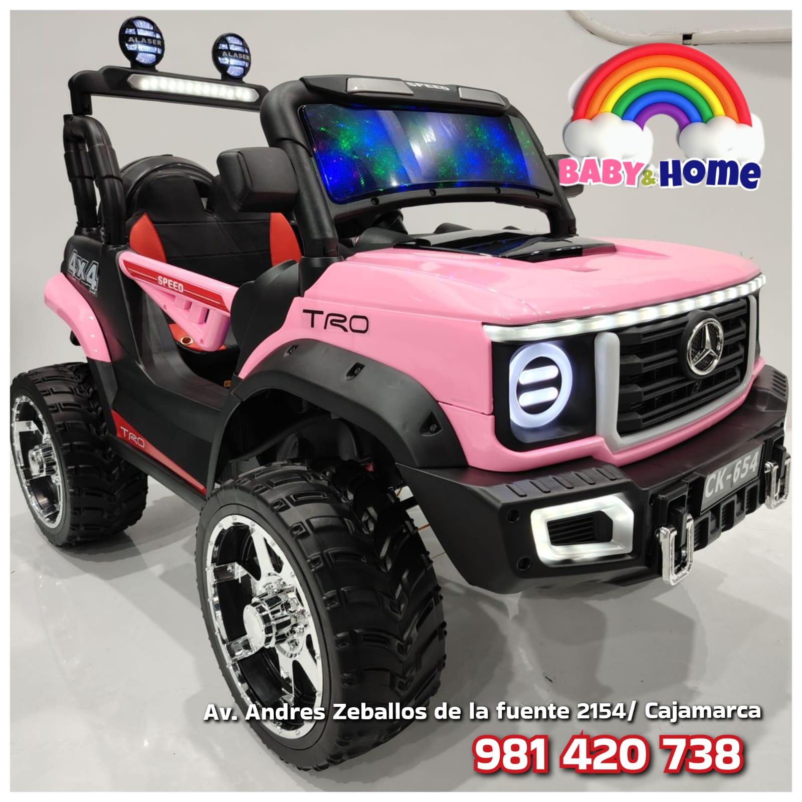 CARRO A BATERIA MODELO JEEP