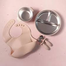 SET ALIMENTACION DE BEBE ACERO