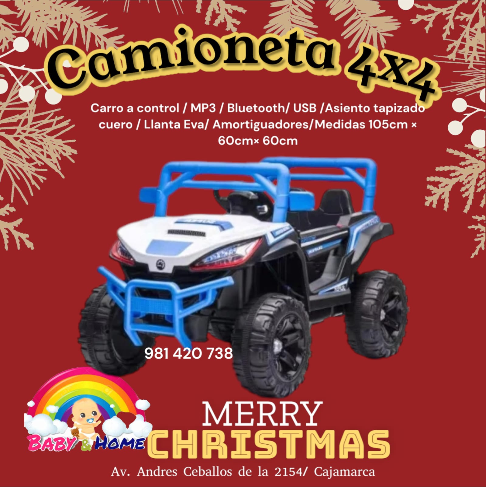 CARRO CAMIONETA 4X4