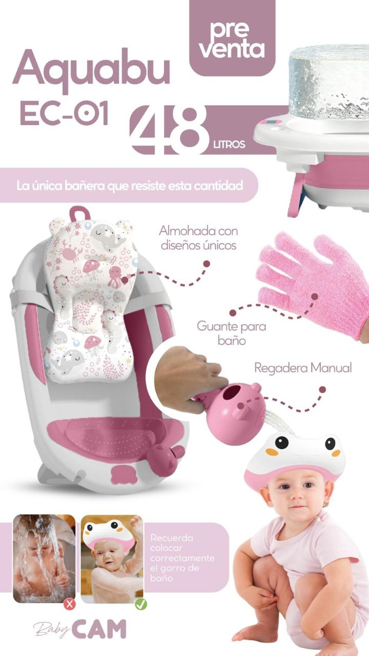 TINA PLEGABLE DELUXE BABY CAM- AQUO PROXIMO INGRESO
