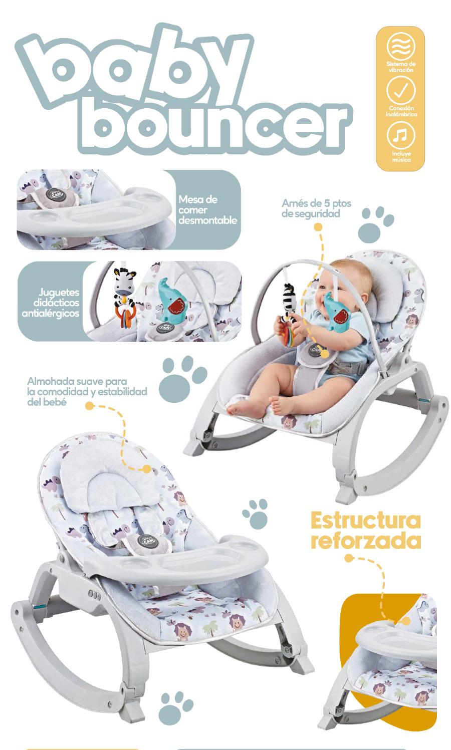 MECEDORA BABY BOUNCER MUSICAL