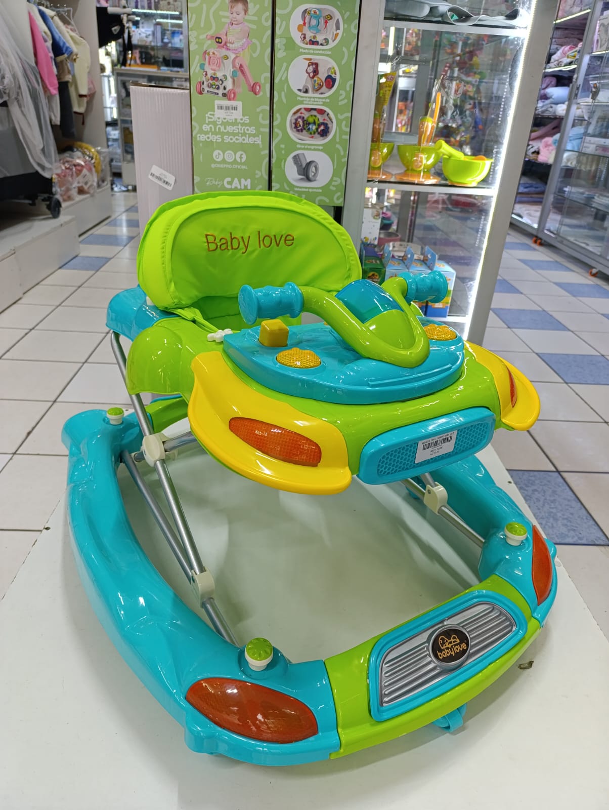 ANDADOR CARRITO BASE REFORZADA