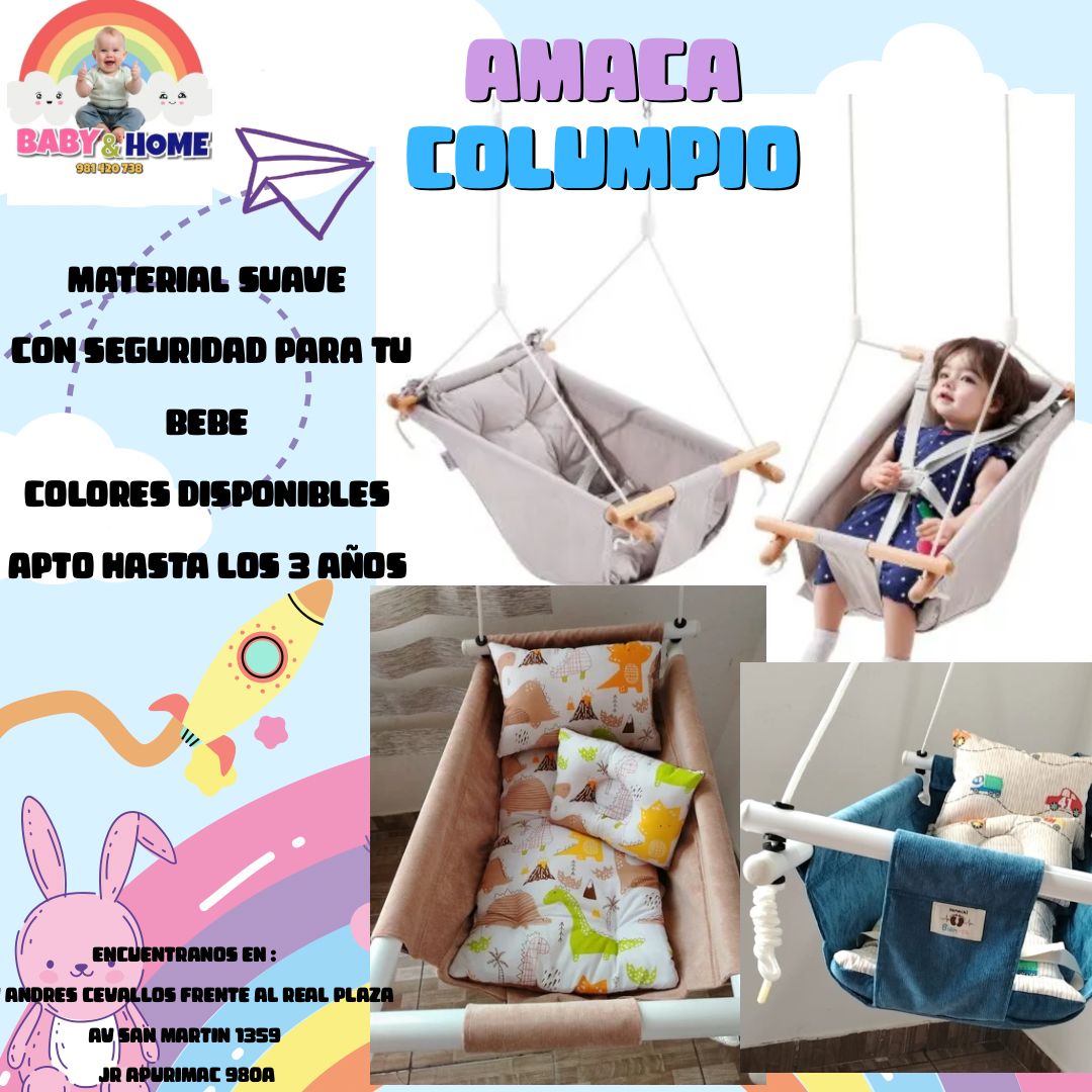 HAMACA COLUMPIO PARA BEBÉ