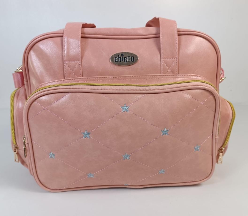 BOLSO PAÑALERA CUERINA CHICO