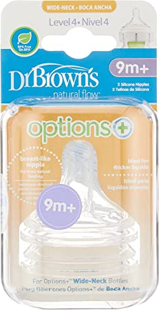 TETINAS DR BROWNS- 9M- BOCA ANCHA
