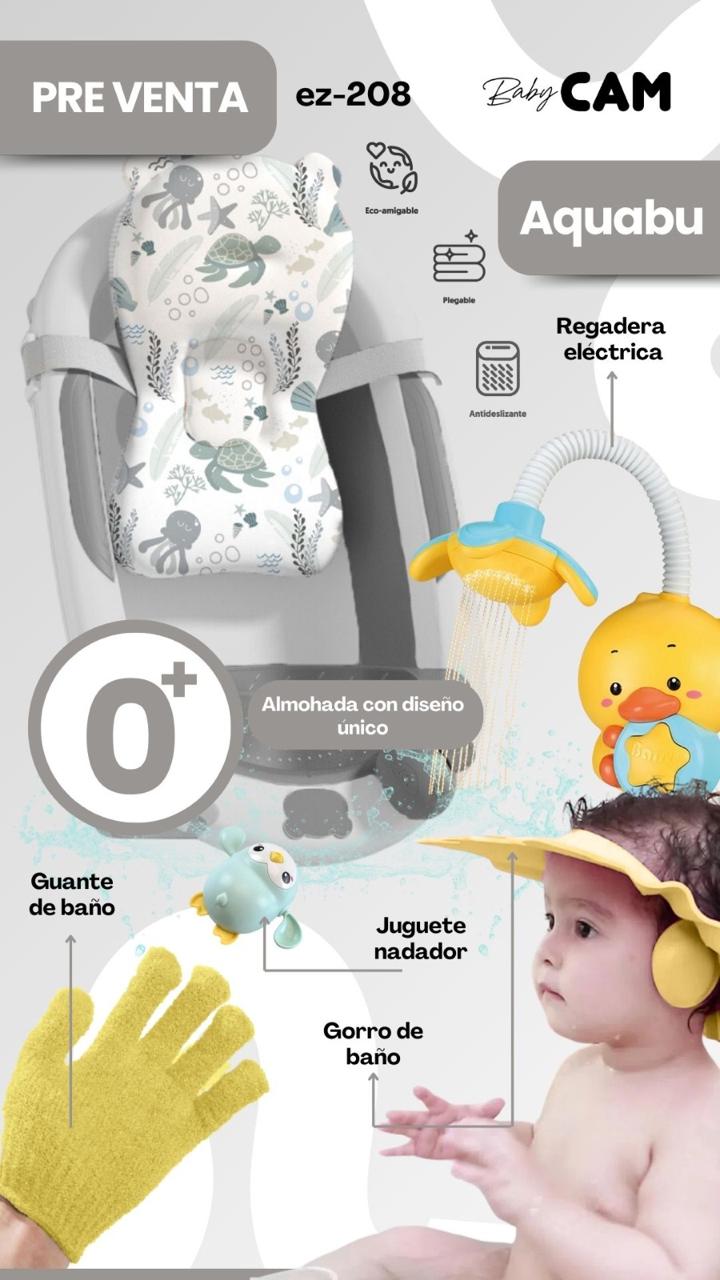 TINA PLEGABLE DELUXE BABY CAM- AQUO PROXIMO INGRESO