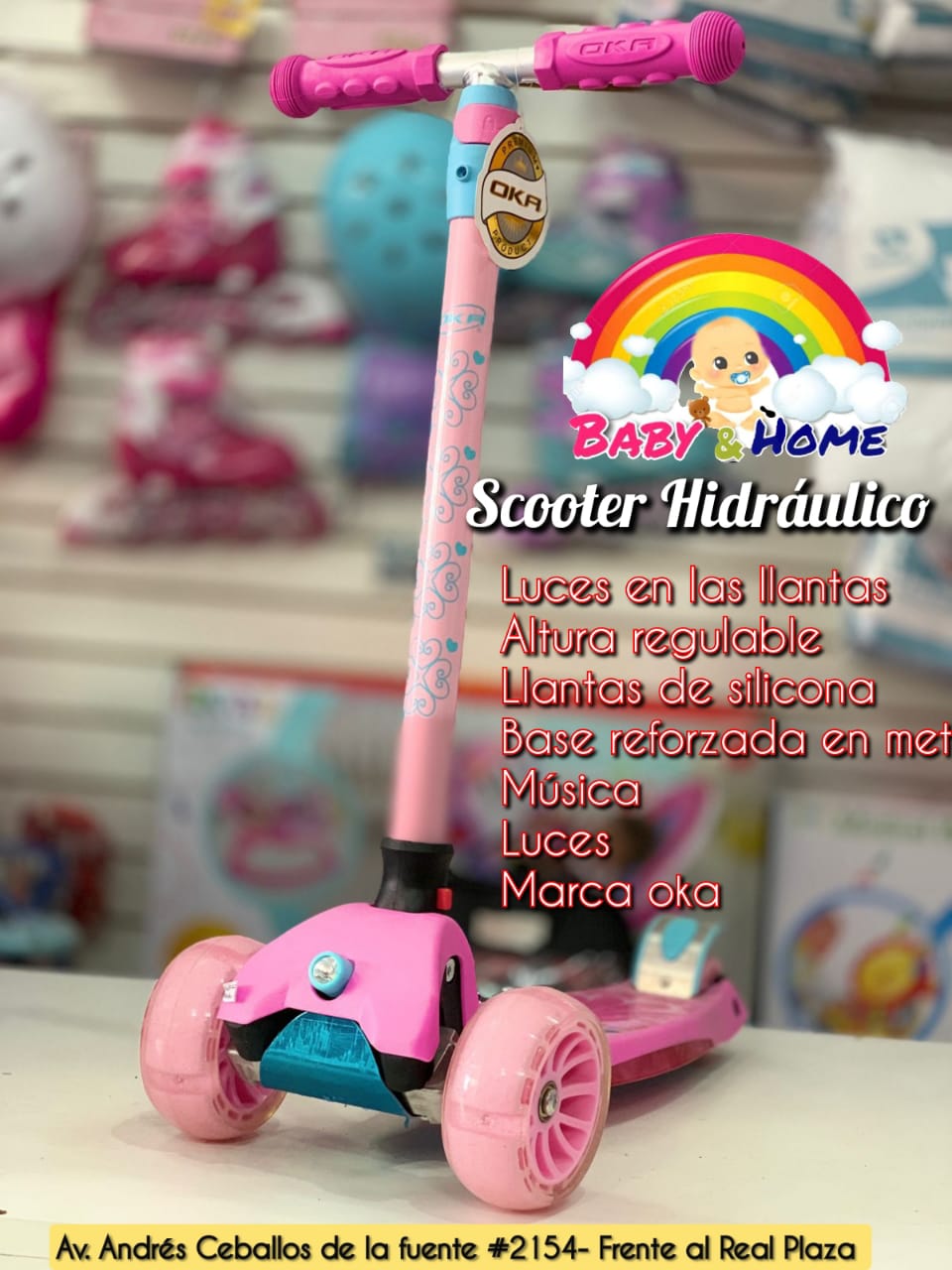 SCOOTER OKA MUSICAL 32