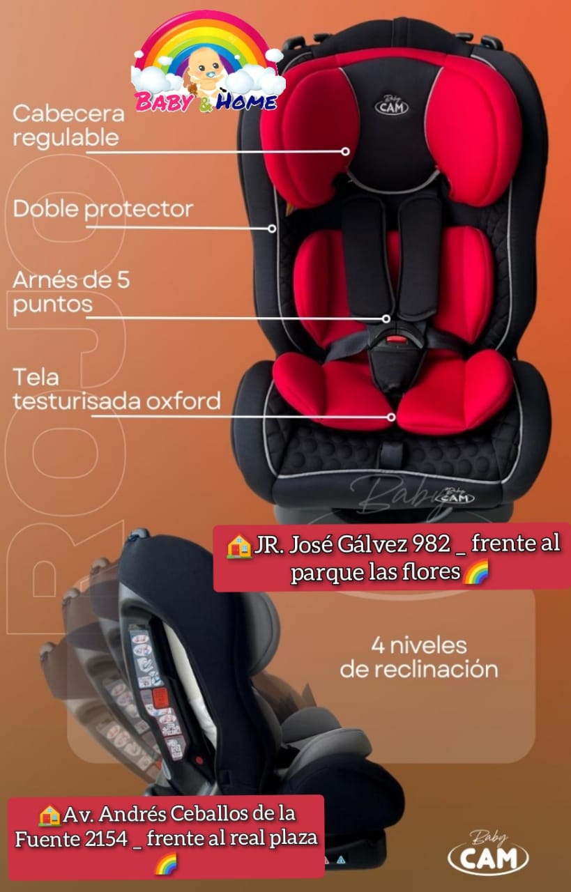 SILLA PARA AUTO BEBES Y NIÑOS