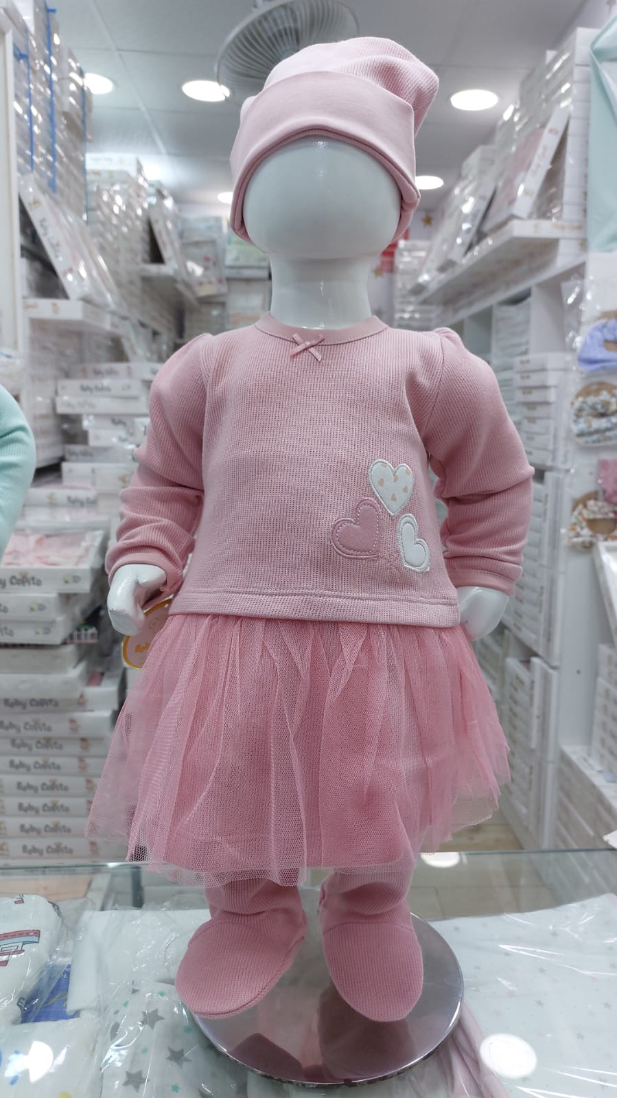 VESTIDO RECIEN NACIDO