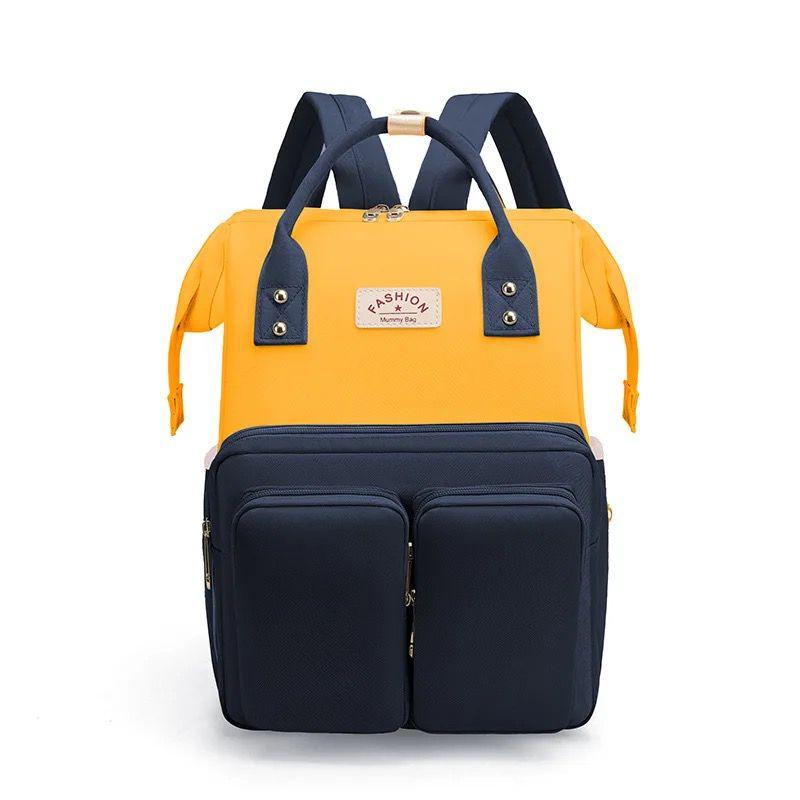 MOCHILA PAÑALERA BICOLOR