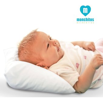 ALMOHADA GRANDE BLANCA MONCHITOS