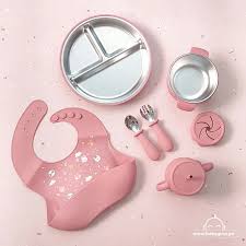 SET ALIMENTACION DE BEBE ACERADO