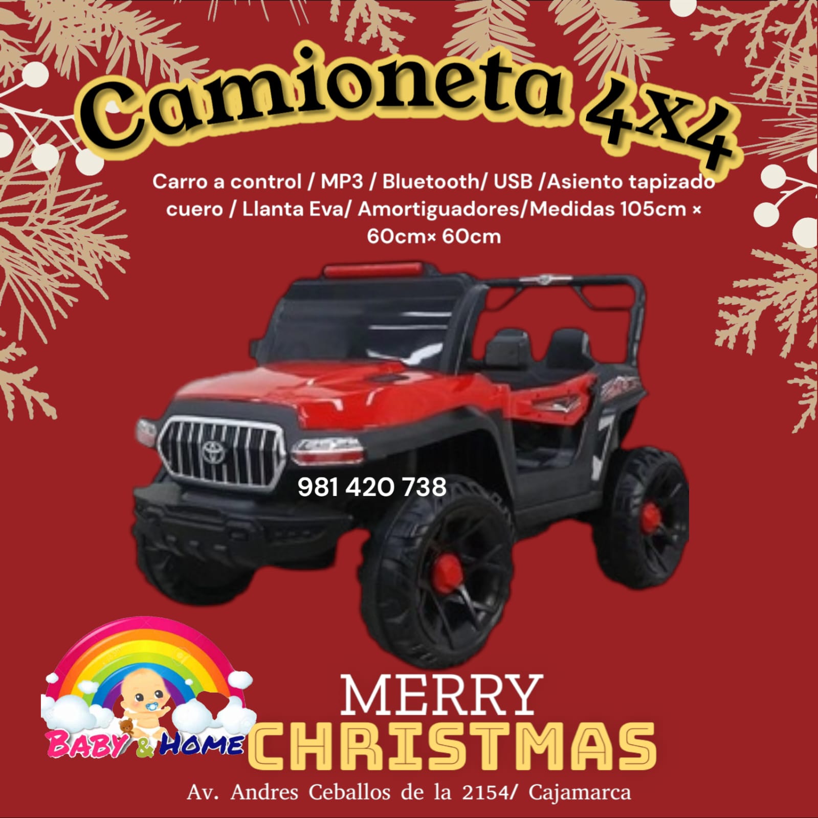 CARRO CAMIONETA 4X4