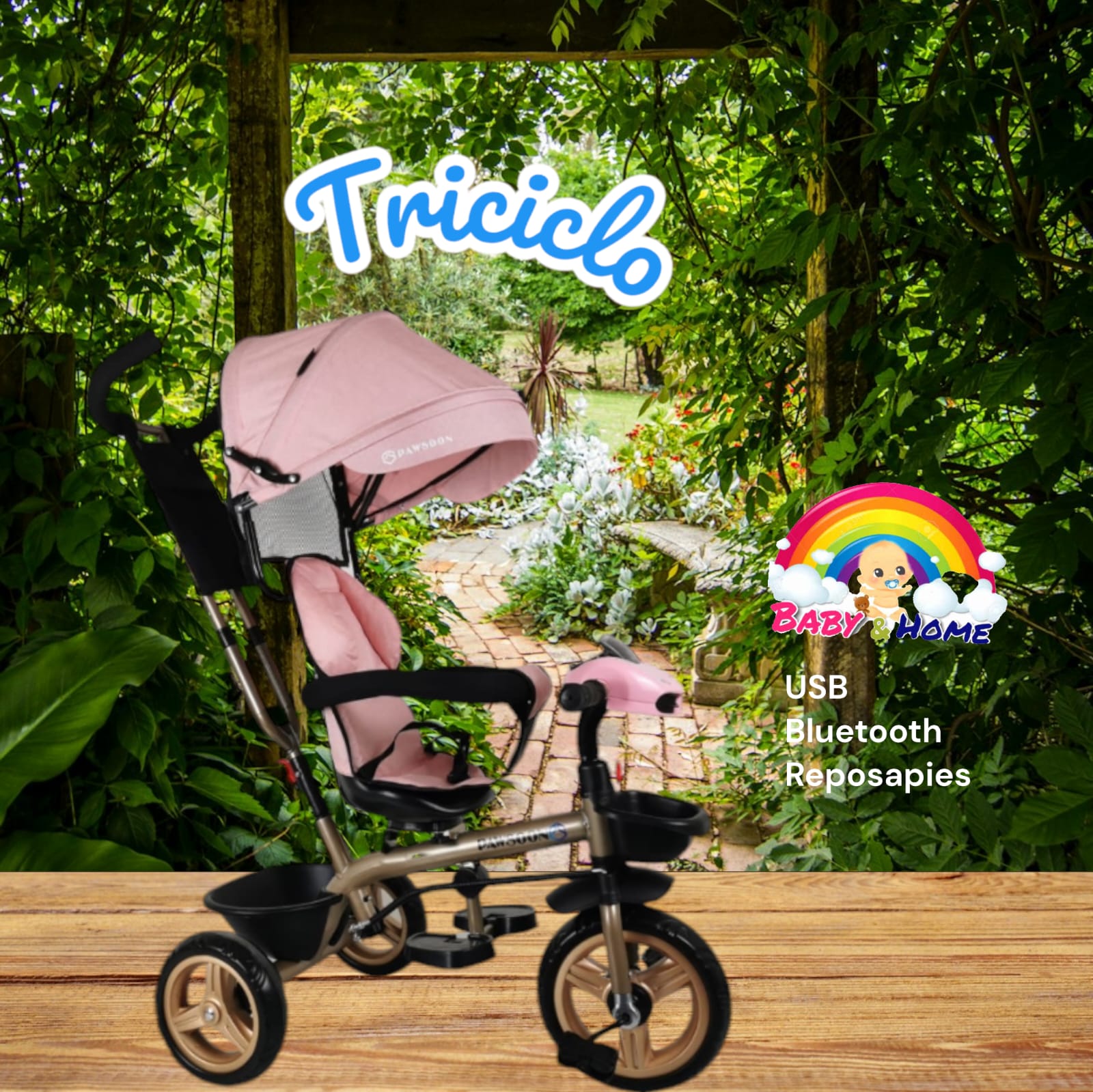 TRICICLO PAWSOON(AGOTADO)