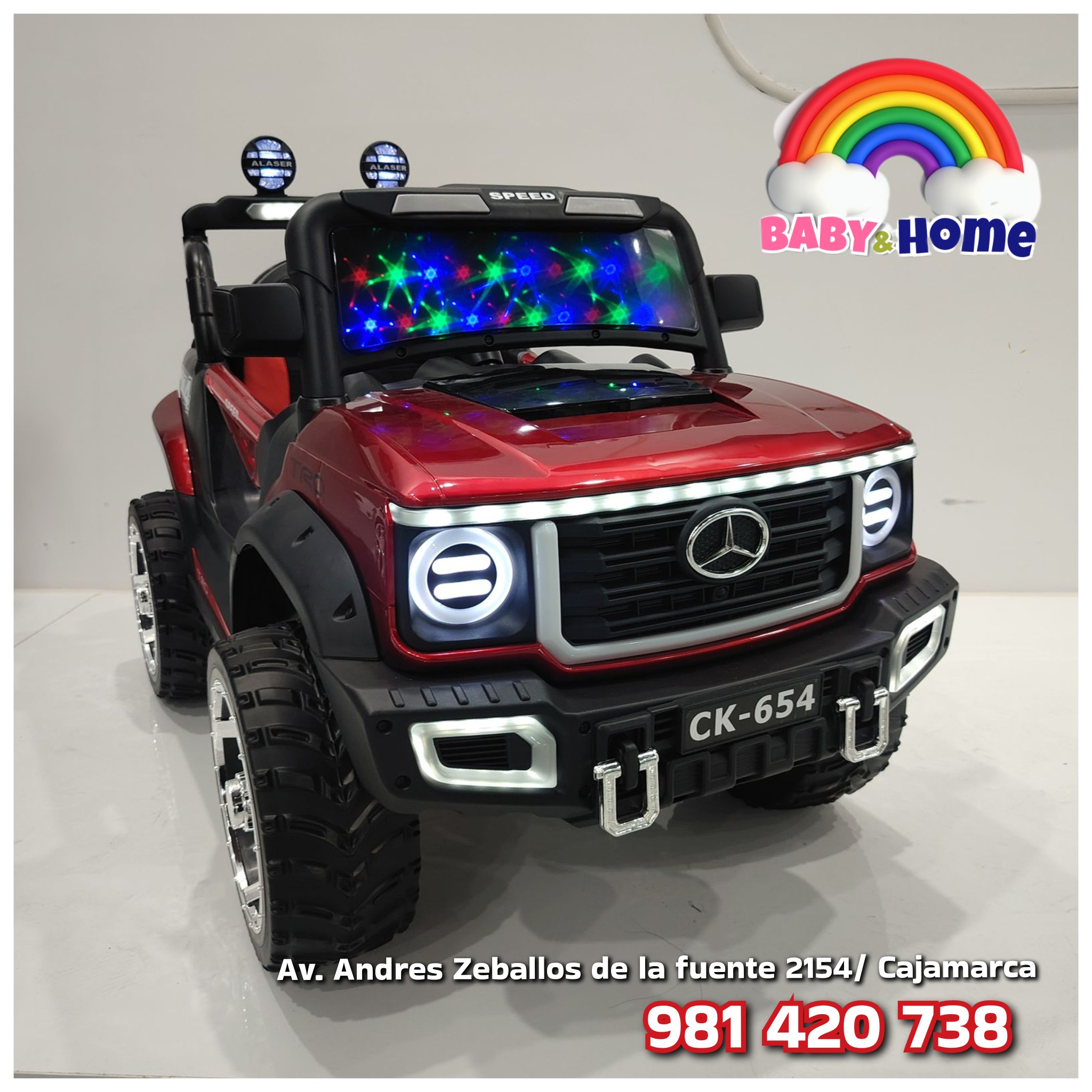 CARRO A BATERIA MODELO JEEP