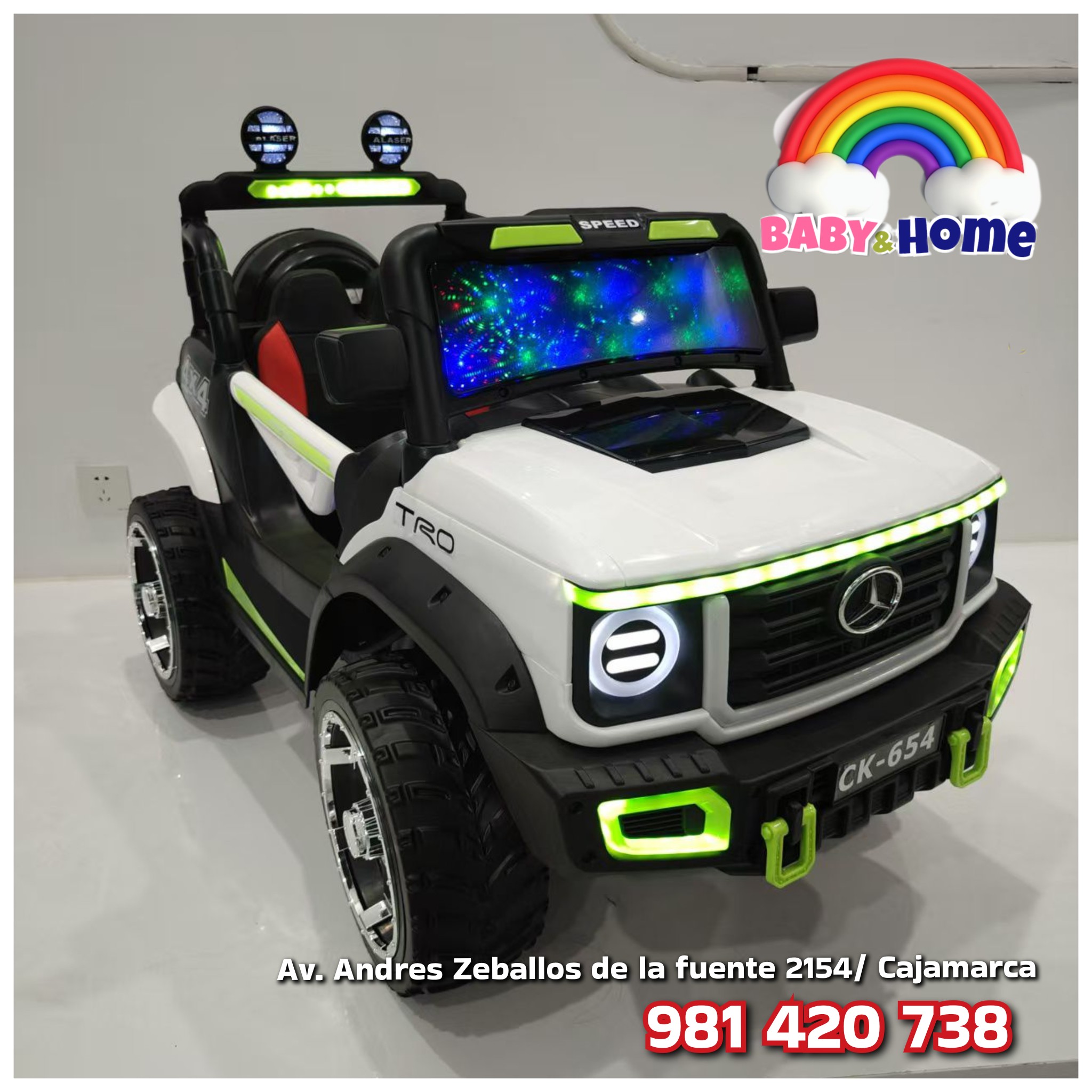 CARRO A BATERIA MODELO JEEP