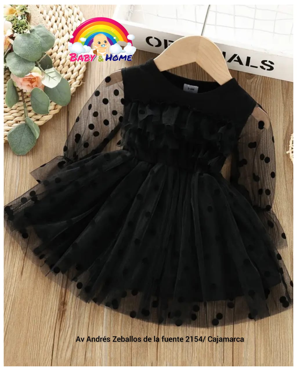 VESTIDO NIÑA 6/9M