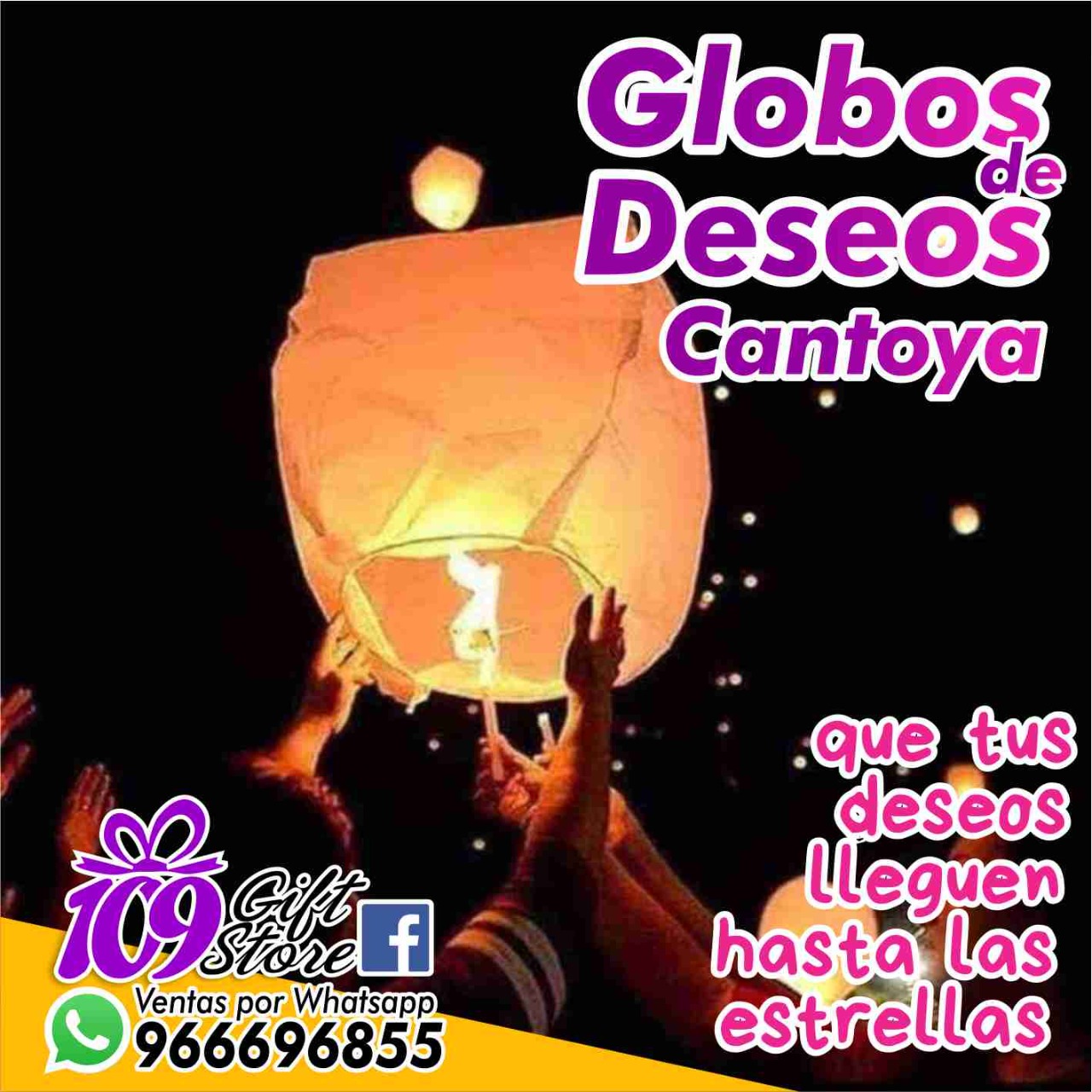 Globo Cantoya de Deseos