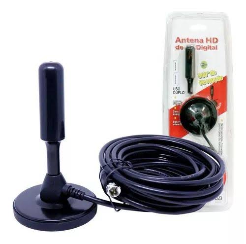 Antena Receptor De Señal Digital HDTV 3.5 De 5 Metros