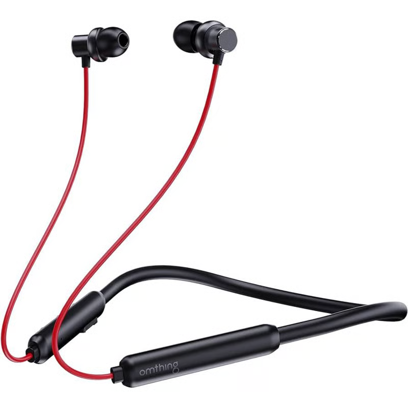 Audífono  Cuellera 1More Omthing Airfree EO008 - Rojo